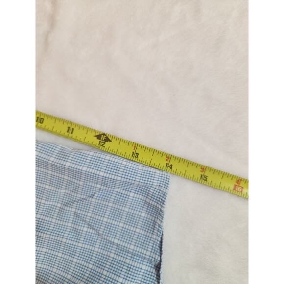 Bonobos Shirt Mens Small Short Blue Check Athletic Long Sleeve Business Preppy - Picture 6 of 11